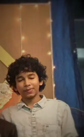 Ameen Abdullah, creative developer, goofy portrait