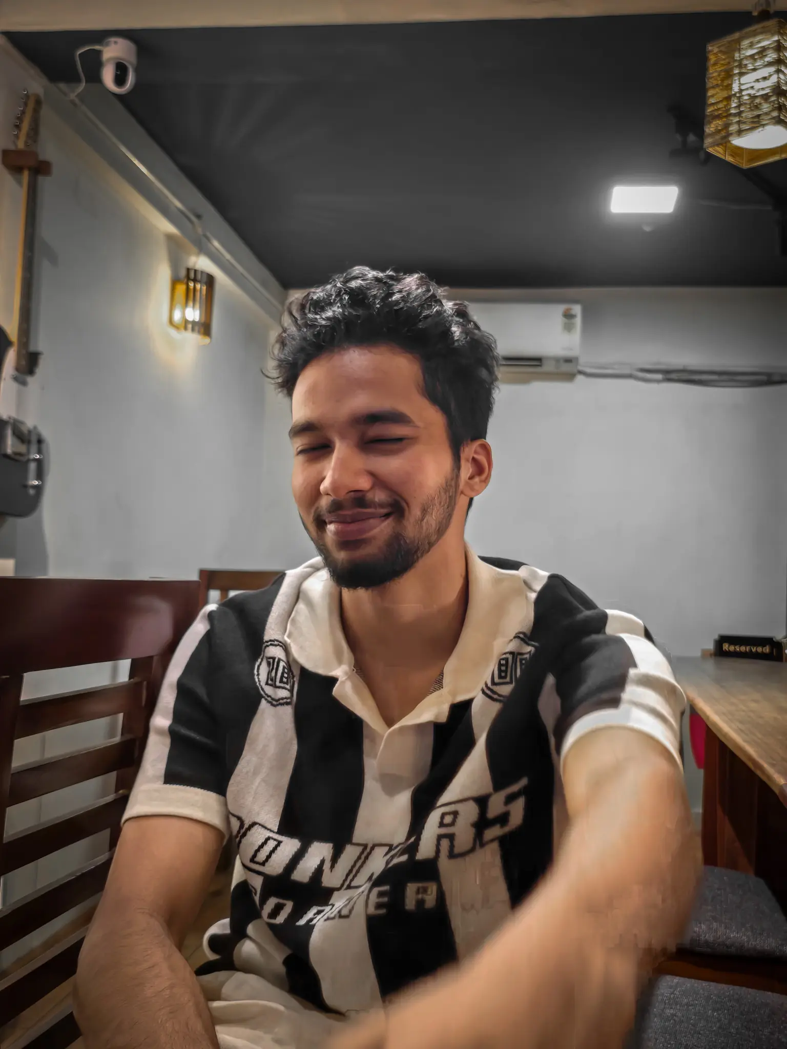 Ameen Abdullah, creative developer, winking